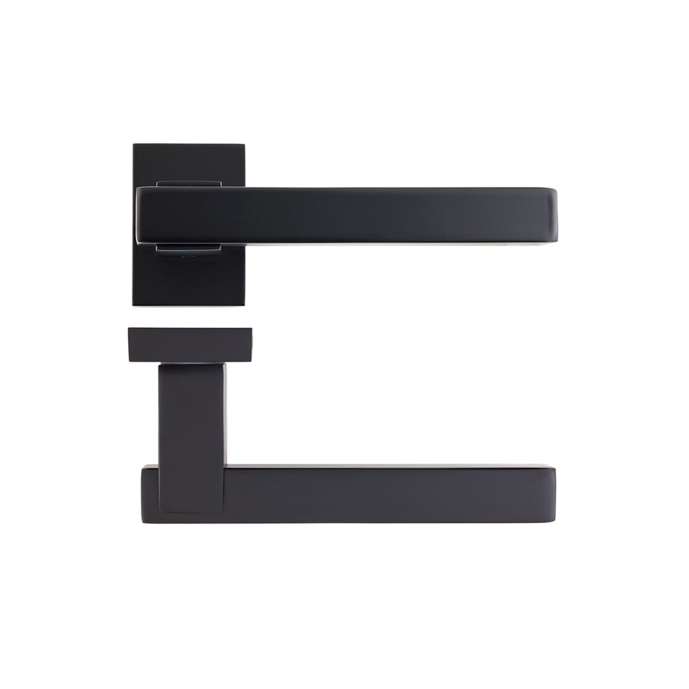 Argo Matt black front and side view web 1000X1000px