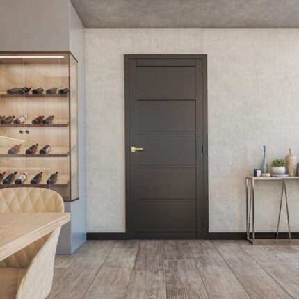SHOBLP Internal Black Fully Finished Shoreditch 5P Door