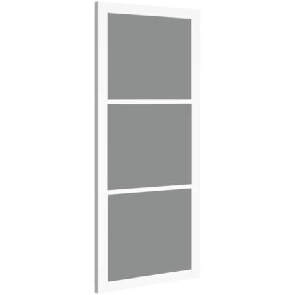 CAMTGWHP Internal White Primed Camden 3L Tinted Glass Door