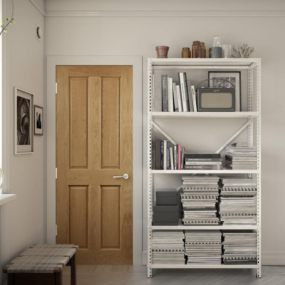 NM4XFSC Internal Oak Fully Finished Bury 4P Door
