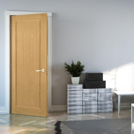 NM5F/DUNX Internal Oak Unfinished Walden 1P FD30 Fire Door