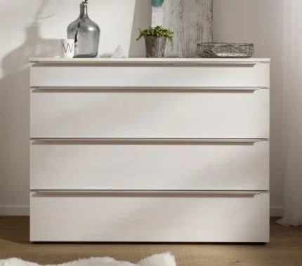 Nolte Akaro Polar White Chest - 4 Drawer