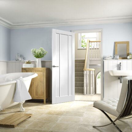 WPWOR-FD Internal White Primed Worcester Fire Door