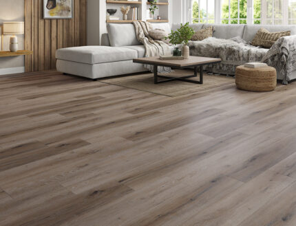 Smoked White Oak 6.5mm SPC Click Flooring